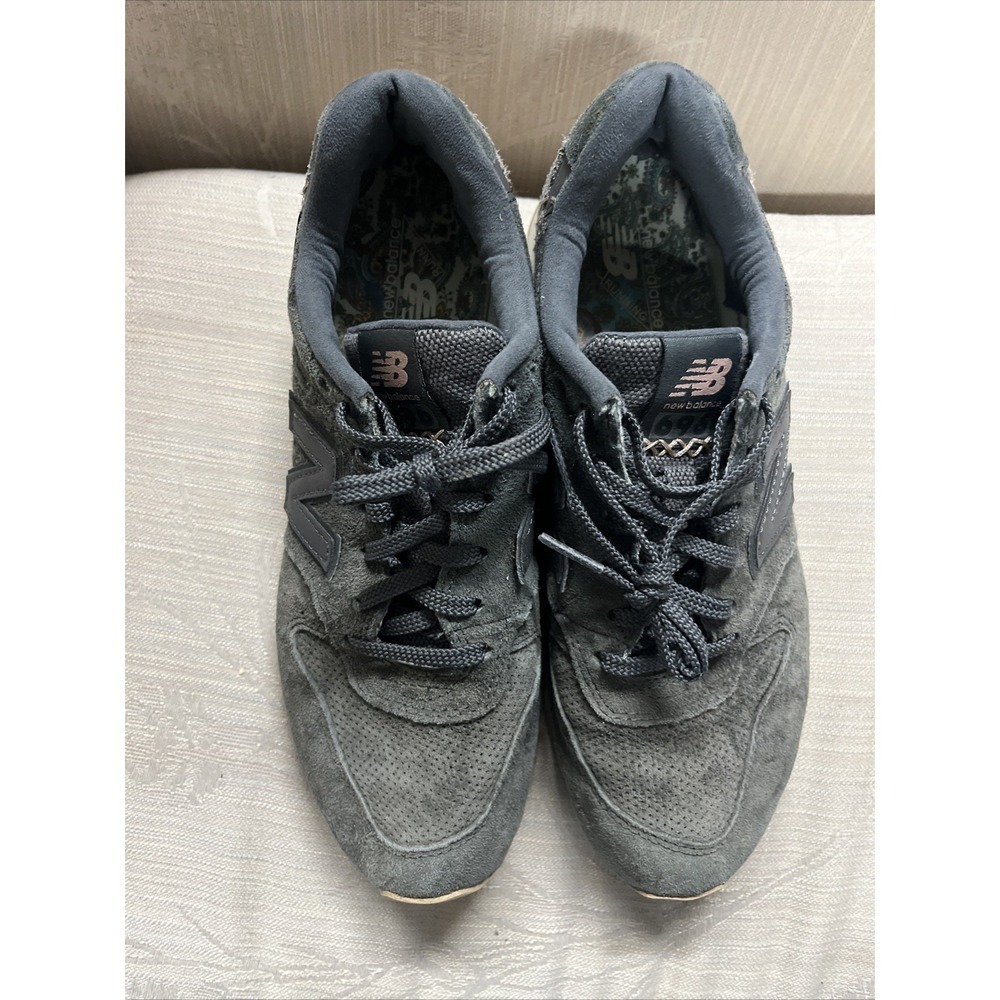 New Balance NB 696 Suede Gray Women's Sz US 7.5 B Athletic Running Shoes - Picture 5 of 16